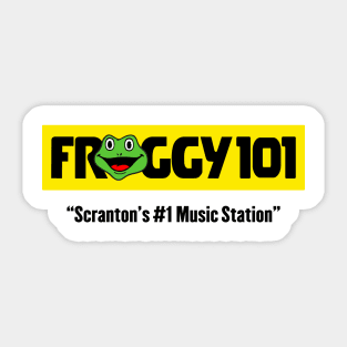 Froggy 101 Sticker